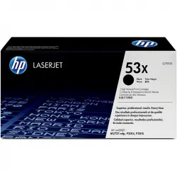 HP 53X Tóner Original Laserjet Alta Capacidad Negro