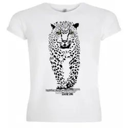 Camiseta manga corta hombre jaguar color Blanco