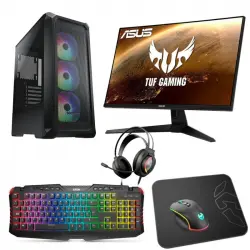 Epical-Q Pack Gplus48 Intel Core i5-12400F/32GB/1TB SSD/RTX4060Ti + 27" 165Hz FHD IPS + Combo Gaming