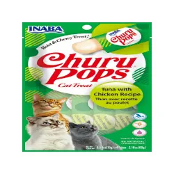 Churu Palitos Pops de Atún y Pollo para gatos - Multipack 12