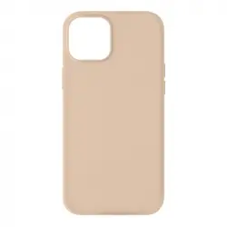 Avizar Funda Silicona Semirrígida Acabado Tacto Suave Rosa Pastel para iPhone 13