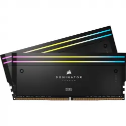 Corsair Dominator Titanium DDR5 6600MHz 96GB 2x48GB CL32 XMP Negro