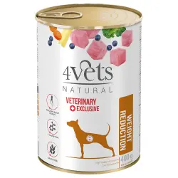 4Vets Natural Weight Reduction en latas para perros - 6 x 400 g