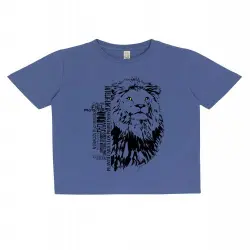 Camiseta niño/a león color Verde