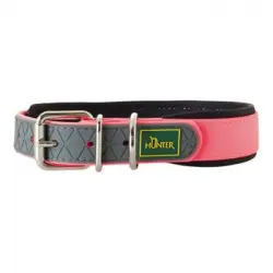 Collar Para Perro Hunter Convenience Comfort Rosa (42-50 Cm)