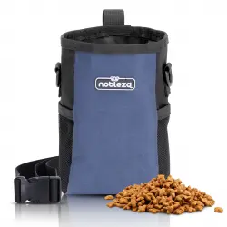 Nobleza - Bolsa de Entrenamiento para Perros, Bolsa Premios Perro Tratar Comida Bolsa de Aperitivos para Mascotas, Bolsa Multifuncional de Tratamiento de Alimentos, Cinturón y Pinza de Cinturón