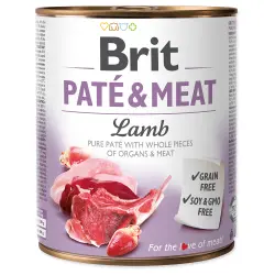 Brit Paté & Meat Adult 6 x 800 g - Cordero