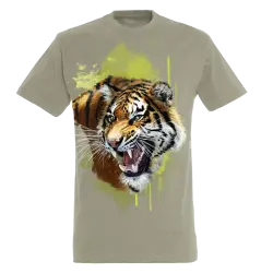 Camiseta Tigre color Beige