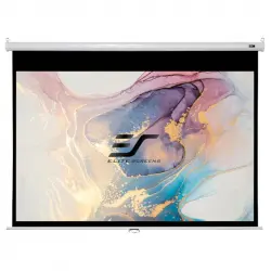 Elite Screens Manual Series Pantalla de Proyección 119" Formato 1:1