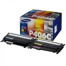 Samsung CLT-P406C 4 Tóners Originales CMYK Color