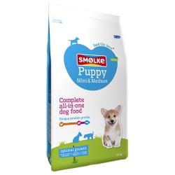 Smølke Puppy Mini-Medium pienso para perros - 12 kg