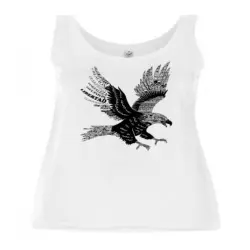 Camiseta tirantes mujer águila color Blanco
