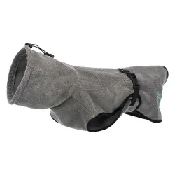 Albornoz Trixie para perros - M: Longitud dorsal 50 cm