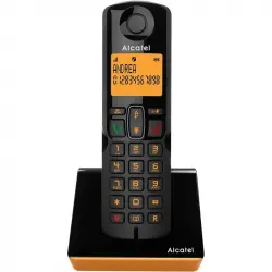 Alcatel S280 Ewe Teléfono Inalámbrico Negro/Naranja