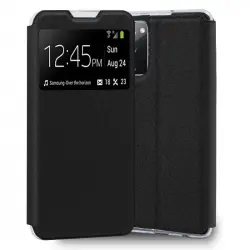 Cool Funda Flip Cover Liso Negra para Samsung Galaxy S20 FE