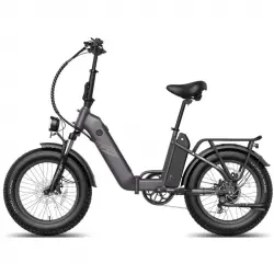 Fafrees FF20 Polar Bicicleta Eléctrica 500W Autonomía 110km con Frenos de Disco Negro