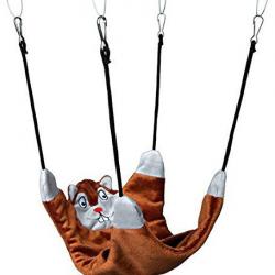 Hamaca para roedores Peluche Marrón