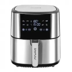 MyWave MWFRE-1800 Freidora de Aire 8L con 8 Programas Y Panel Táctil Acero Inoxidable