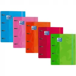 Oxford Classic EuropeanBinder Carpeblock Pack 10 Archivadores con Recambio A4+ Colores Surtidos