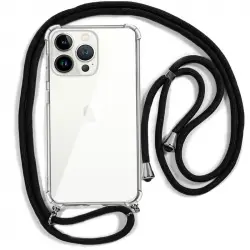 Cool Funda Cordón Negro para iPhone 13 Pro