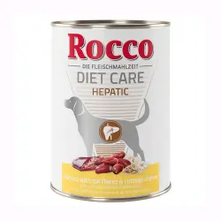 Rocco Diet Care Hepatic, pollo, copos de avena y queso cottage 6 x 400 g