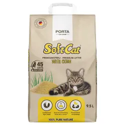 Porta SoftCat Maíz arena biodegradable para gatos - 9,5 l