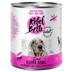 Rebel Belle Adult Good Karma Bowl comida vegetariana para perros - 6 x 750 g