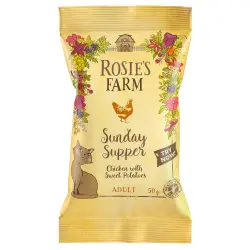 Rosie's Farm Adult pollo con boniato pienso para gatos - Tamaño de prueba - 50 g
