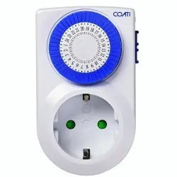 Coati Enchufe con Temporizador Analógico Programable
