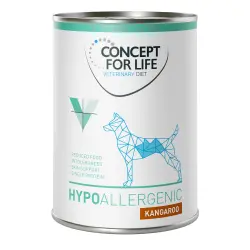 Concept for Life Veterinary Diet Hypoallergenic con canguro para perros - 6 x 400 g