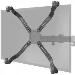Duronic DMAD1NV Adaptadores VESA para Soporte para Monitor Compatible con Pantallas hasta 27"
