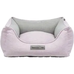 Trixie Cama de Lona Rosa y Gris para perros