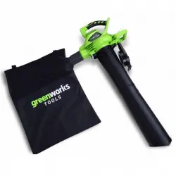 Greenworks GD40BV Soplador de Hojas/Aspirador a Batería