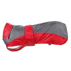 Trixie impermeable Lorient rojo y gris para perros