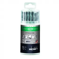 Alpen Hss Sprint Master Estuche de Brocas 19 Piezas