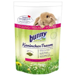 Comida Bunny Kaninchen Traum YOUNG para conejos jóvenes - 1,5 kg