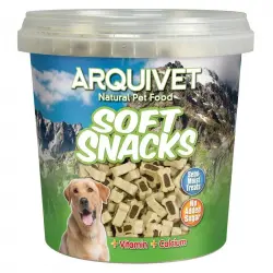 Golosinas para perros Soft snacks Huesitos duo cordero y arroz 800 grs., Unidades 6 unidades