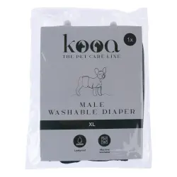 Pañal lavable kooa para perros macho - Talla XL