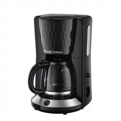 Russell Hobbs Honeycomb Black Coffee Maker Cafetera de Filtro 1.2L Negra