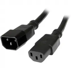 Startech Cable Extensor de Alimentación de Ordenador C14 a C13 1m