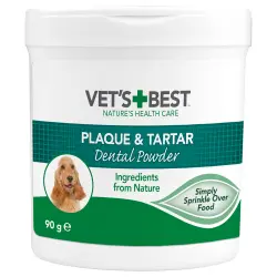 Vet's Best® pasta dental en polvo para perros - 90 g