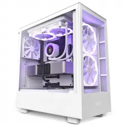 NZXT H5 Elite Cristal Templado USB-C/3.1 Blanca