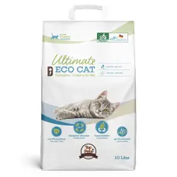 Ultimate Eco Cat arena aglomerante para gatos - 10 l