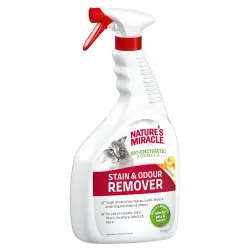 Nature's Miracle spray quitamanchas y quitaolores para gatos - 946 ml