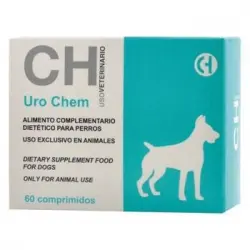 Uro Chem Complemento Alimentario Para Perros Con Insuficiencia Renal 60 Comprimidos