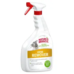 Nature's Miracle spray quitamanchas de orina y quitaolores para gatos - 946 ml