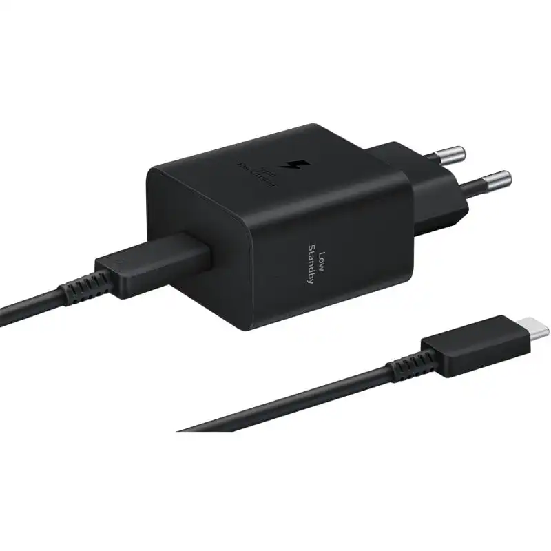 Samsung EP-T4511XBEGEU Cargador Universal de Carga Rápida con Cable 45W Negro