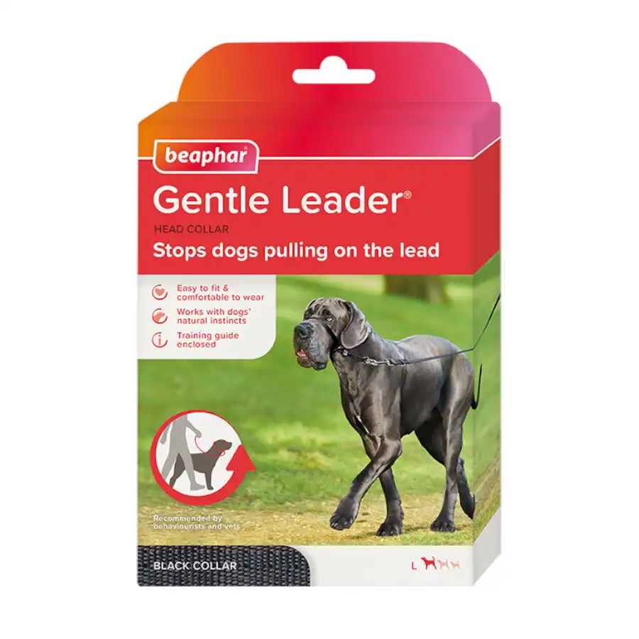 Beaphar Gentle Leader Collar de adiestramiento Negro para perros