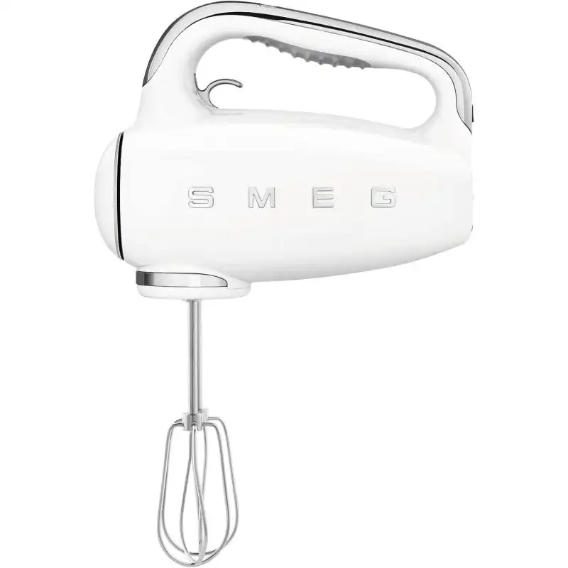 Smeg HMF01WHEU Batidora de Varillas para Repostería 250W Blanca