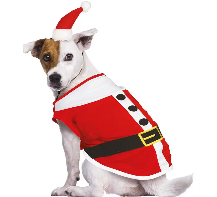 Disfraz de Papá Noel Dog para perro